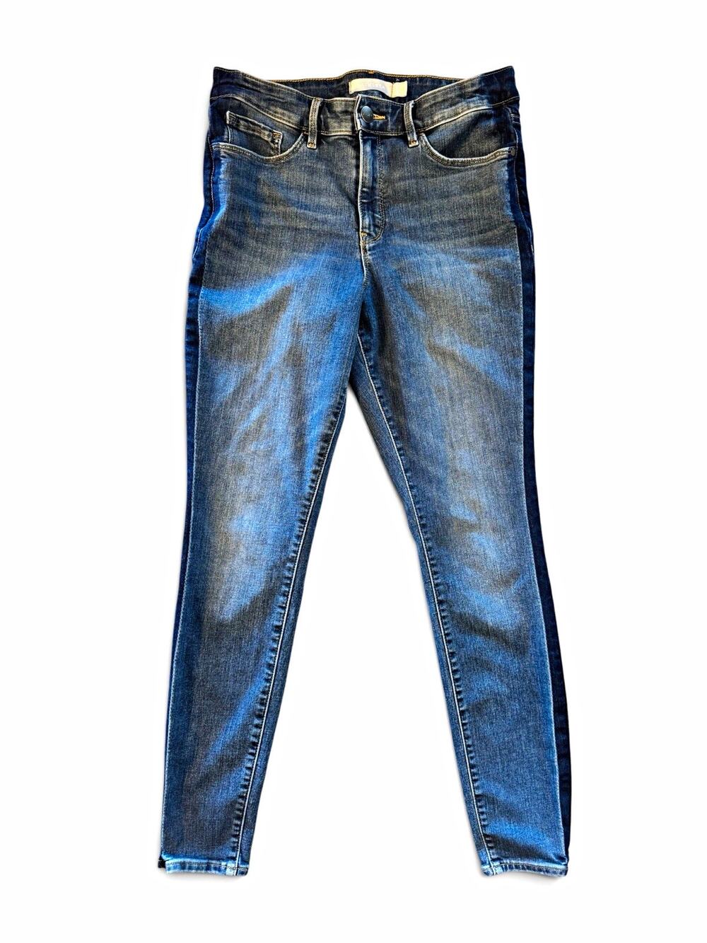 Athleta Women’s Size 8 Skinny Jeans Medium Wash Stretch Denim Mid Rise